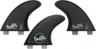 Buster Thruster Honeycomb Surfboard Finnen Set FCS-I Small 4.28"