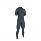 ION Seek Core Kurtzarm Neoprenanzug 3/2 mm Back-Zip Männer Schwarz