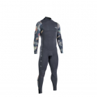 ION Seek Core Neoprenanzug 4/3 mm Back-Zip Männer Grau Camo