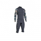 ION Seek Core Overknee Langarm Neoprenanzug 4/3 mm Back-Zip Männer Grau Camo