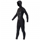 RRD Amazone Hooded Wetsuit 6/4 Chestzip Women Black