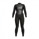 Xcel Axis X2 Neoprenanzug 5/4mm Front-Zip Frauen Schwarz Blume